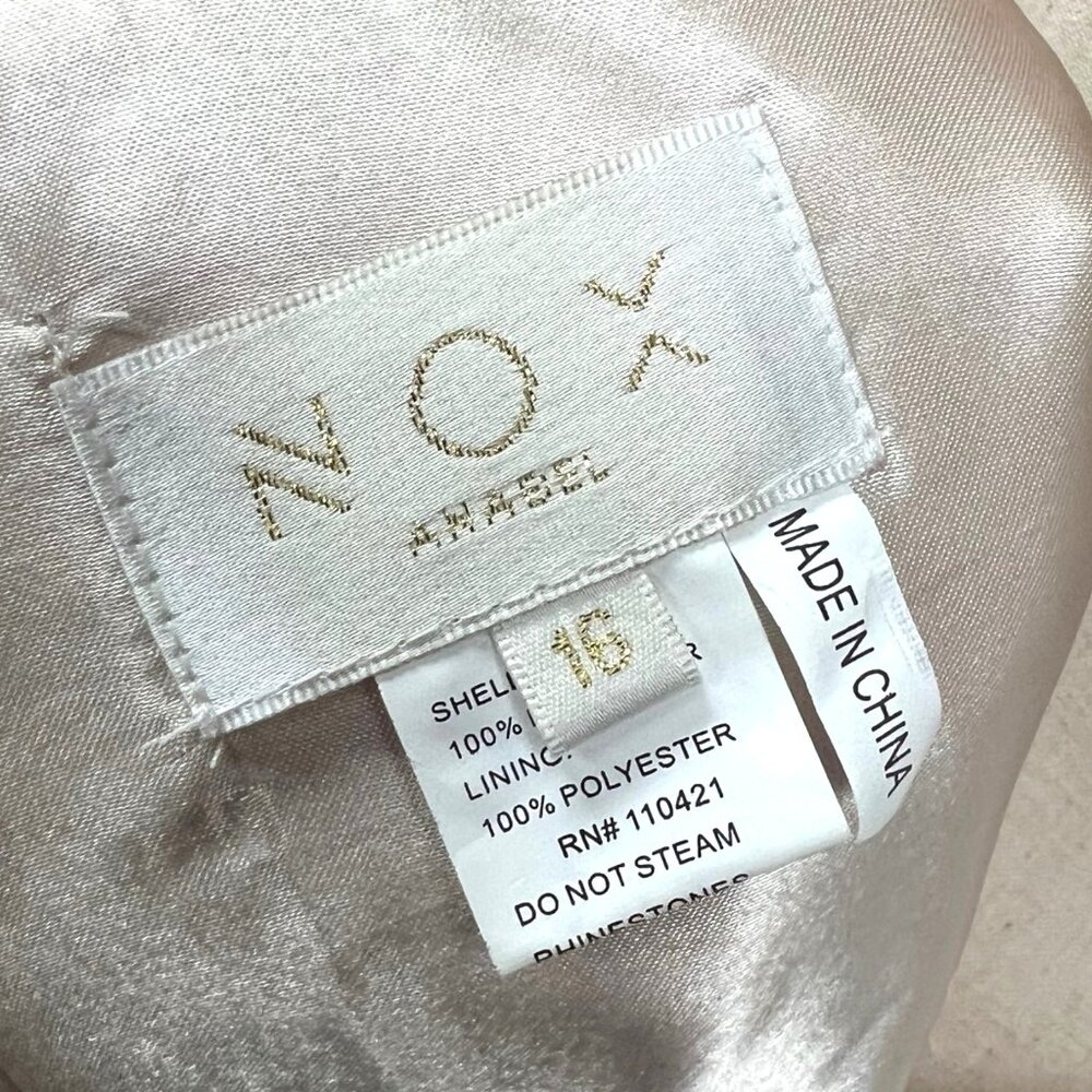 Nox Anabel One Shoulder Embroidered Mini Dress | 16 - Picture 7 of 9